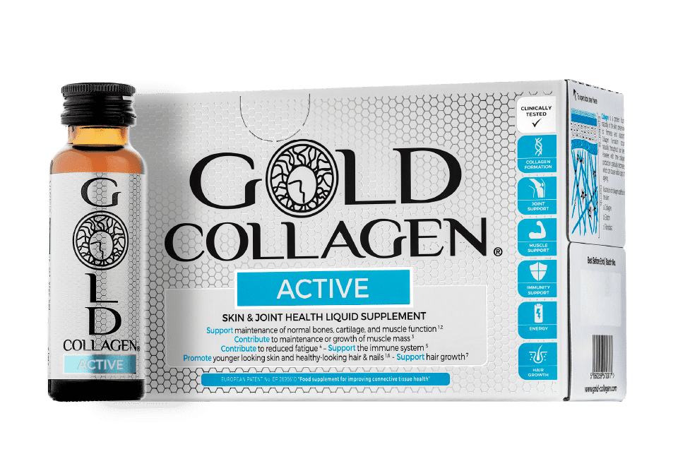 Gold Collagen Active - 10 flacoane x 50 ml