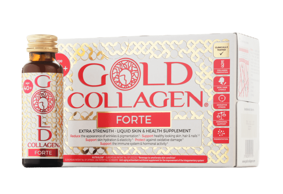 Gold Collagen Forte 40+, program 30 zile - 30 flacoane x 50 ml