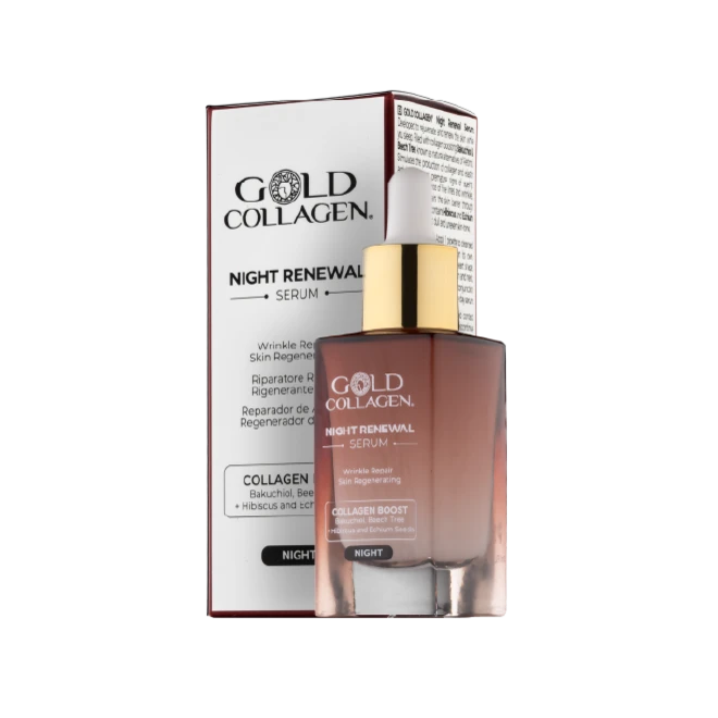 Serum de noapte Gold Collagen Night Renewal - 30ml