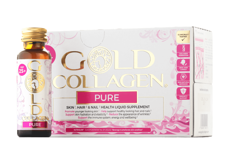 Gold Collagen Pure 25+, program 30 zile - 30 flacoane x 50 ml