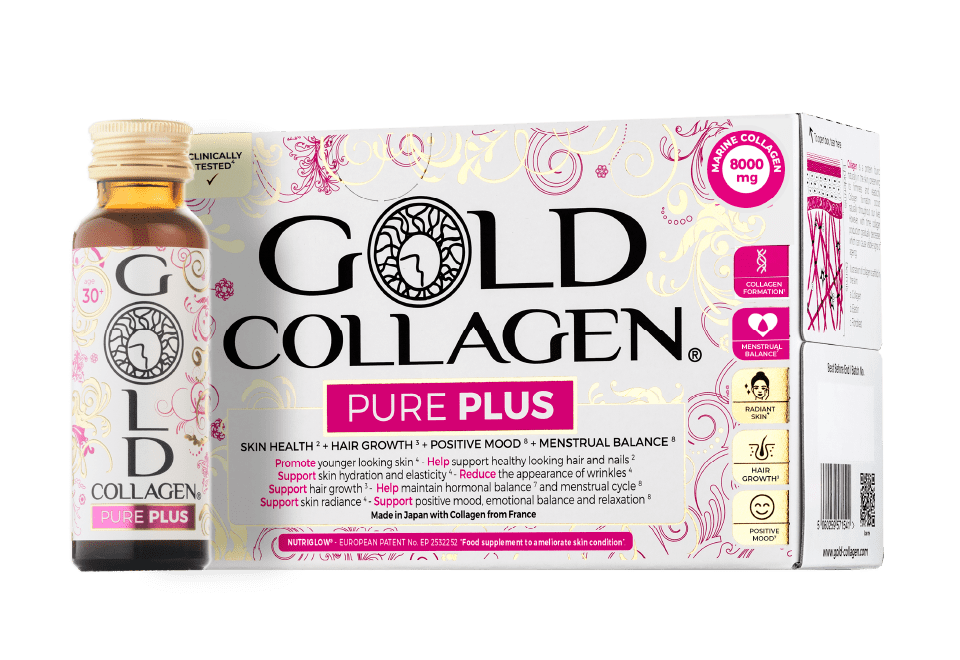 Gold Collagen Pure Plus 30+ - 10 flacoane x 50 ml