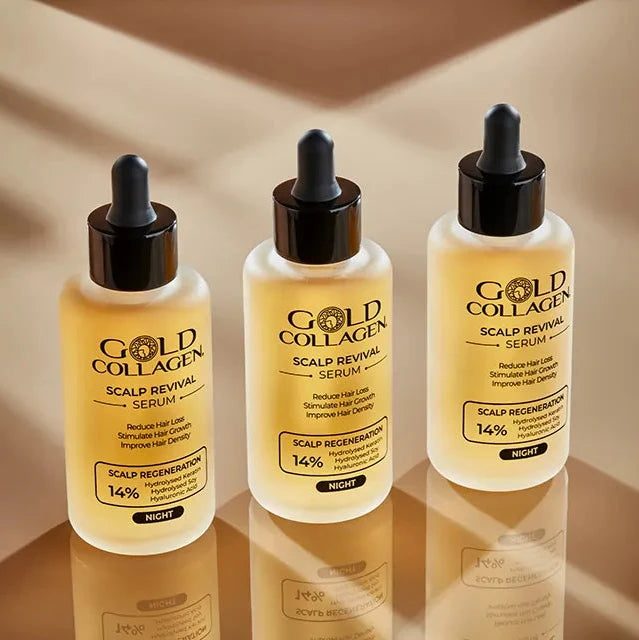 Gold Collagen Scalp Revival Serum - 100 ml