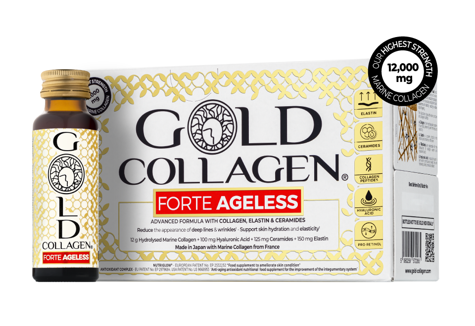 Gold Collagen Forte Ageless - 10 flacoane x 50 ml