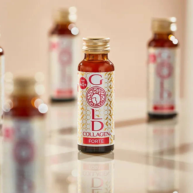 Gold Collagen Forte 40+, program 30 zile - 30 flacoane x 50 ml