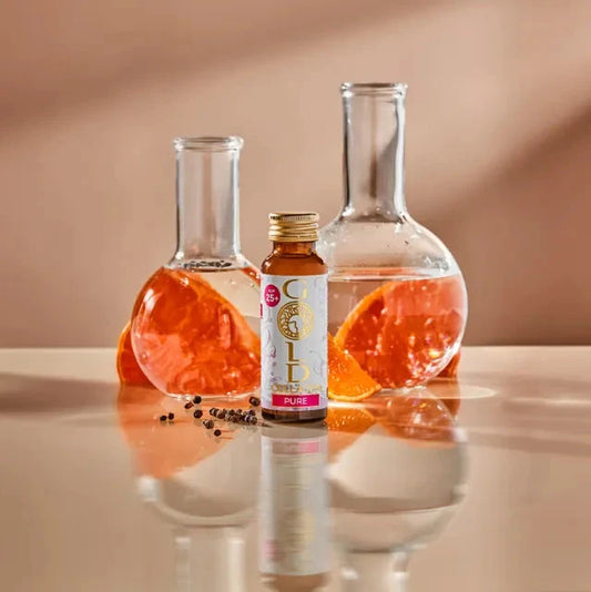 Gold Collagen Pure 25+, program 30 zile - 30 flacoane x 50 ml