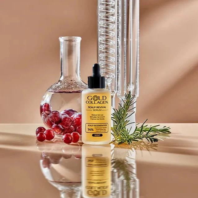 Gold Collagen Scalp Revival Serum - 100 ml