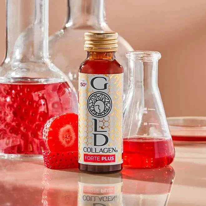 Gold Collagen Forte Plus 50+ - 10 flacoane x 50 ml