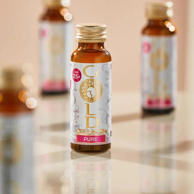 Gold Collagen Pure 25+, program 30 zile - 30 flacoane x 50 ml