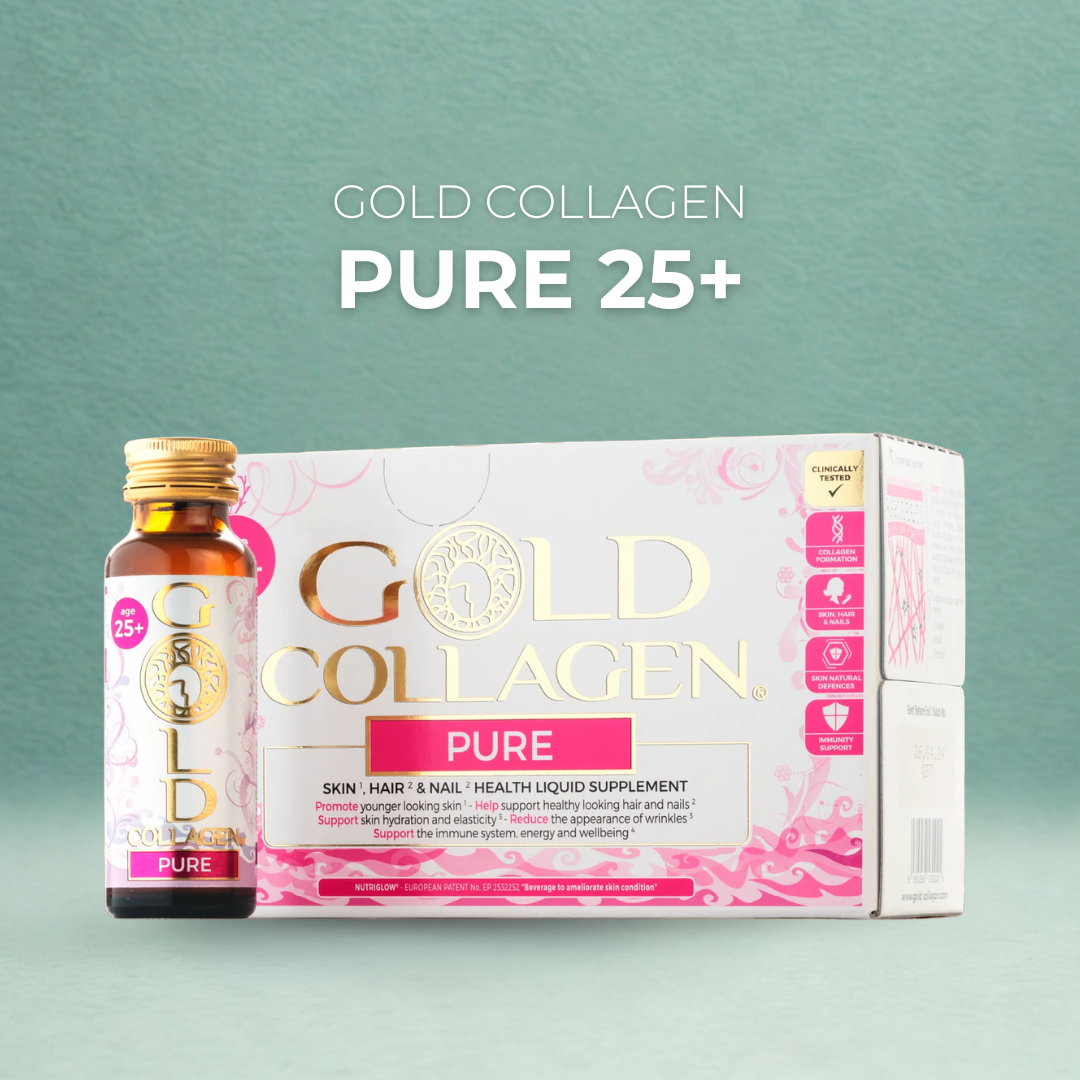 Gold Collagen Pure 25+, program 30 zile - 30 flacoane x 50 ml