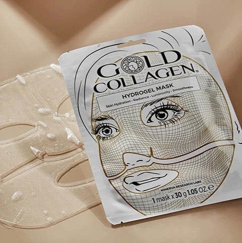 Gold Collagen Hydrogel - 4 măști (120g)
