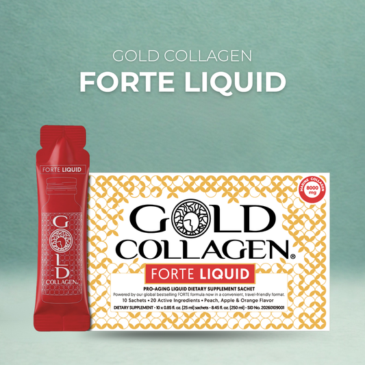Gold Collagen Forte Liquid 8000mg - 10 plicuri x 25ml