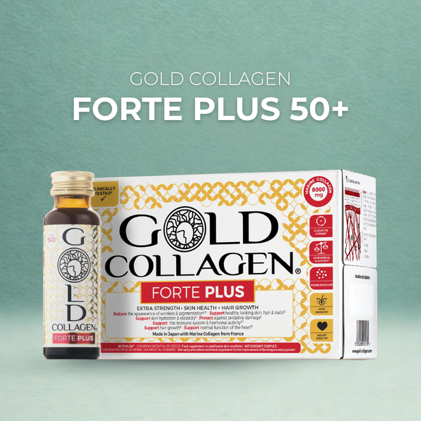 Gold Collagen Forte Plus 50+ - 10 flacoane x 50 ml