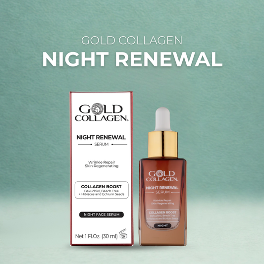 Serum de noapte Gold Collagen Night Renewal - 30ml