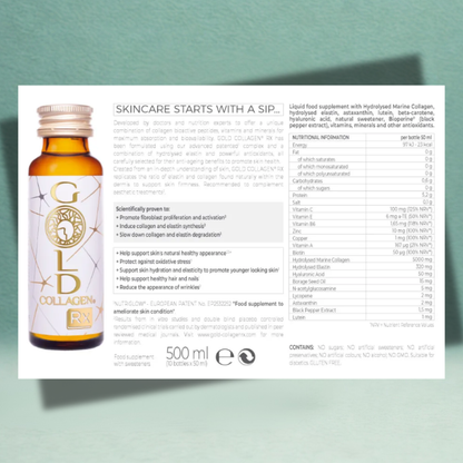 Gold Collagen RX - 10 flacoane x 50 ml