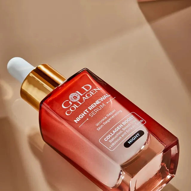 Serum de noapte Gold Collagen Night Renewal - 30ml